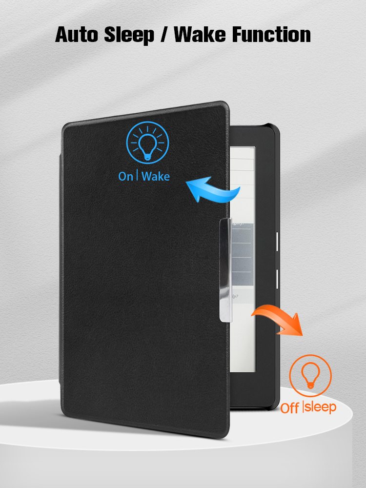 KOBO AURA H2O 大きい EDITION 2 スリープカバー セット ブラック