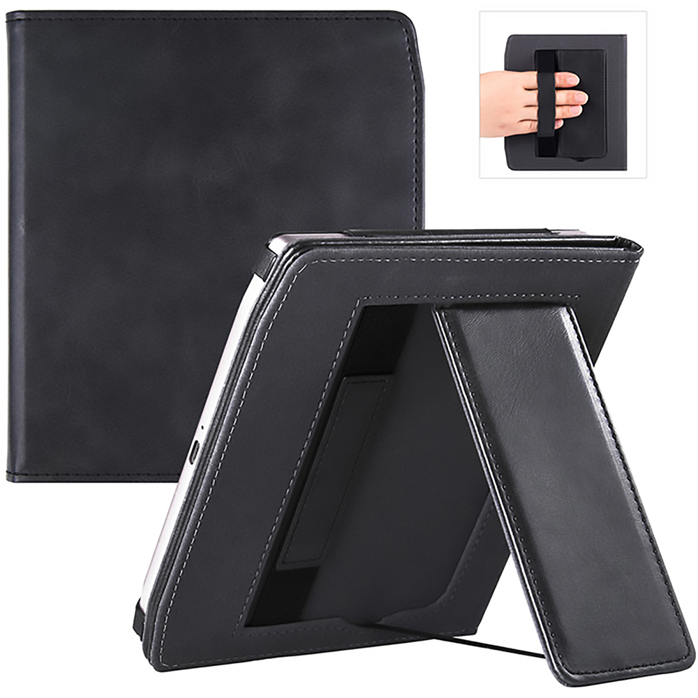 Best Luxury Case for Kobo Libra 2 7inch with hand strap Stand Leather case  cover Manufacturer and Factory