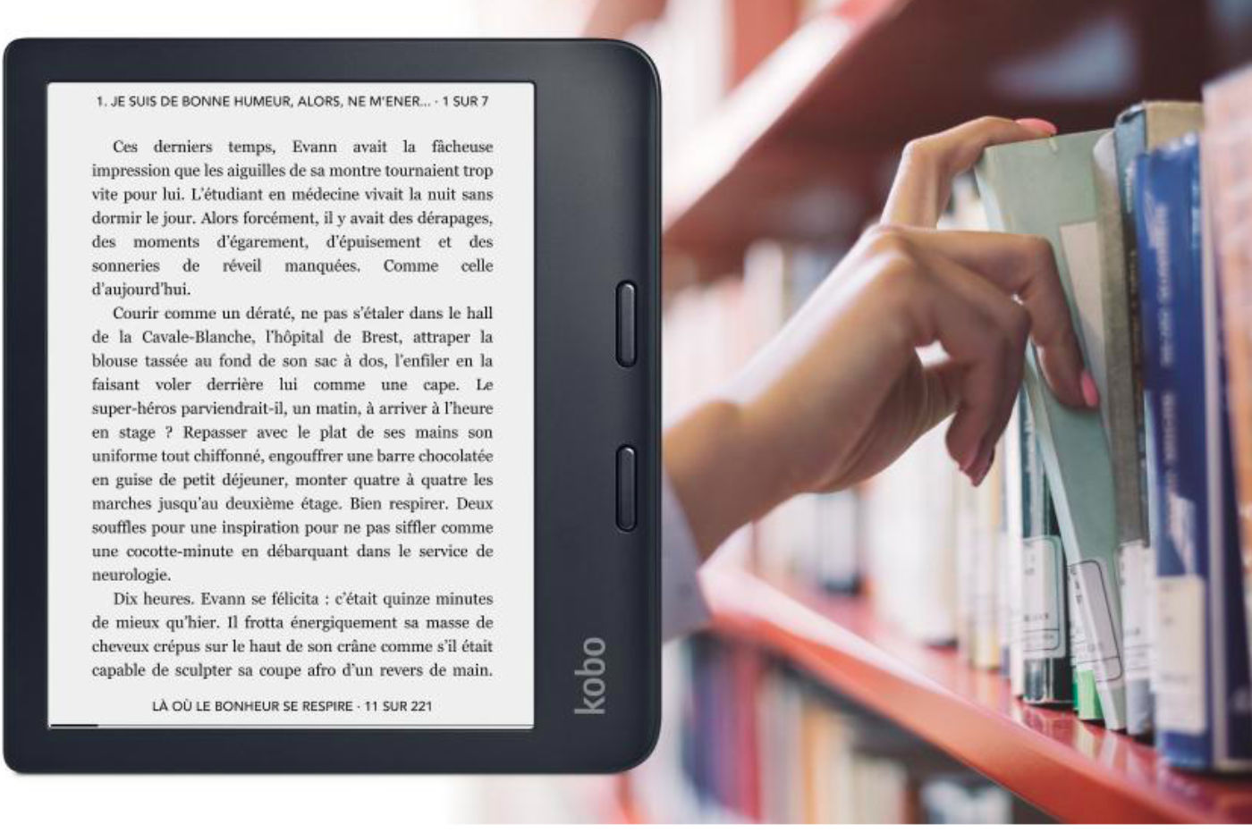 Liseuses Kindle et Kobo